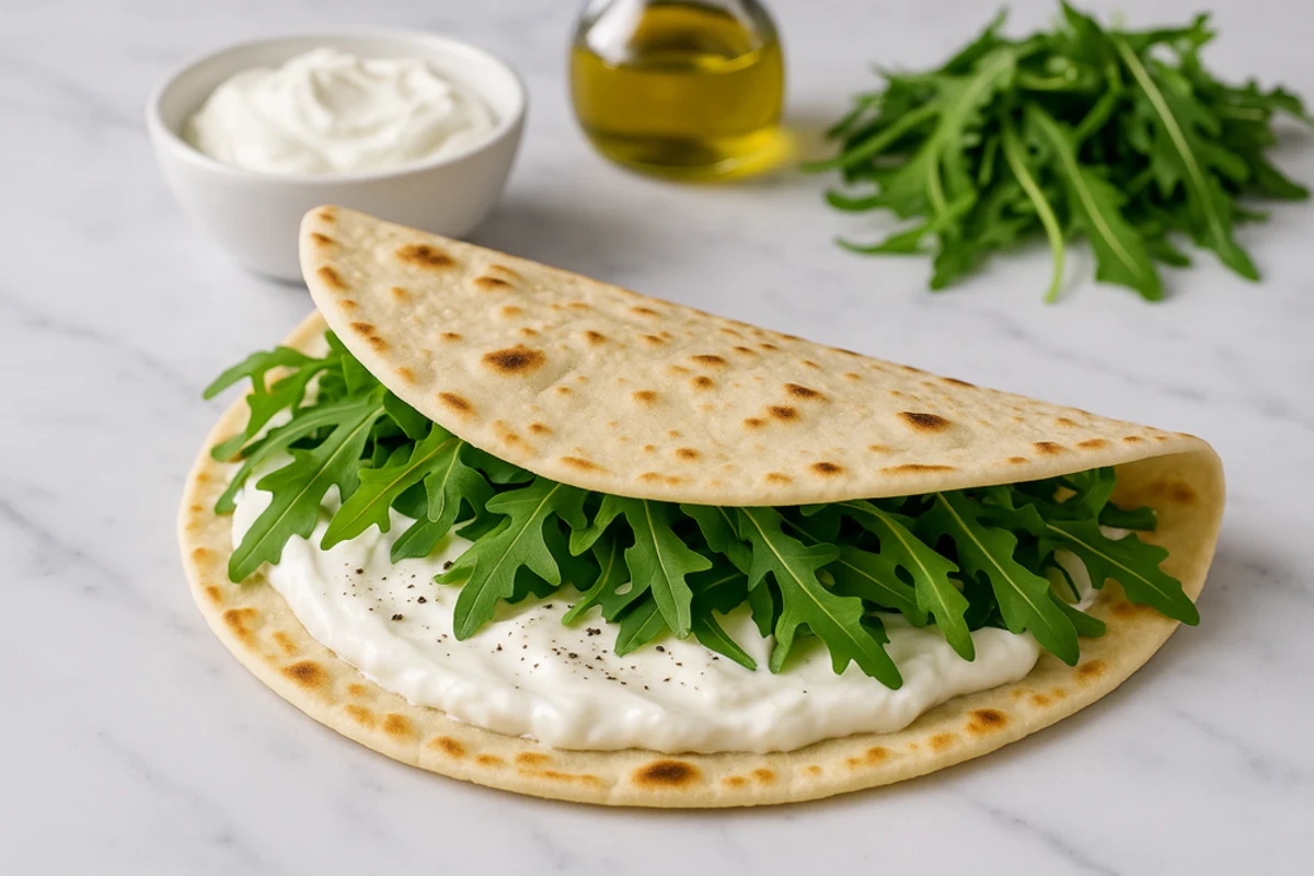 Wein zu Squacquerone e Rucola su Piadina: Perfekte Pairings