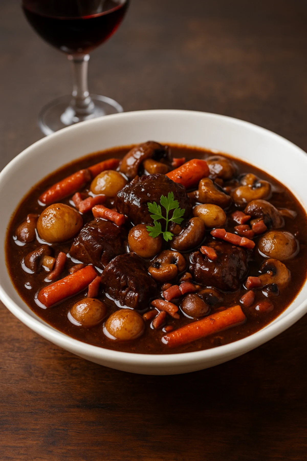 Beef Bourguignon Julia Child Style: Recipe & Wine Pairing