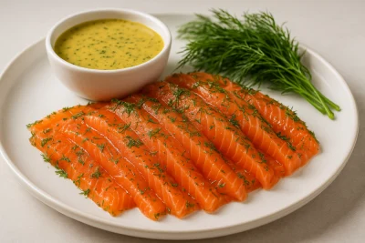 Gravad Laks med Dild og Sennepssauce: Ricetta e Abbinamento Vino
