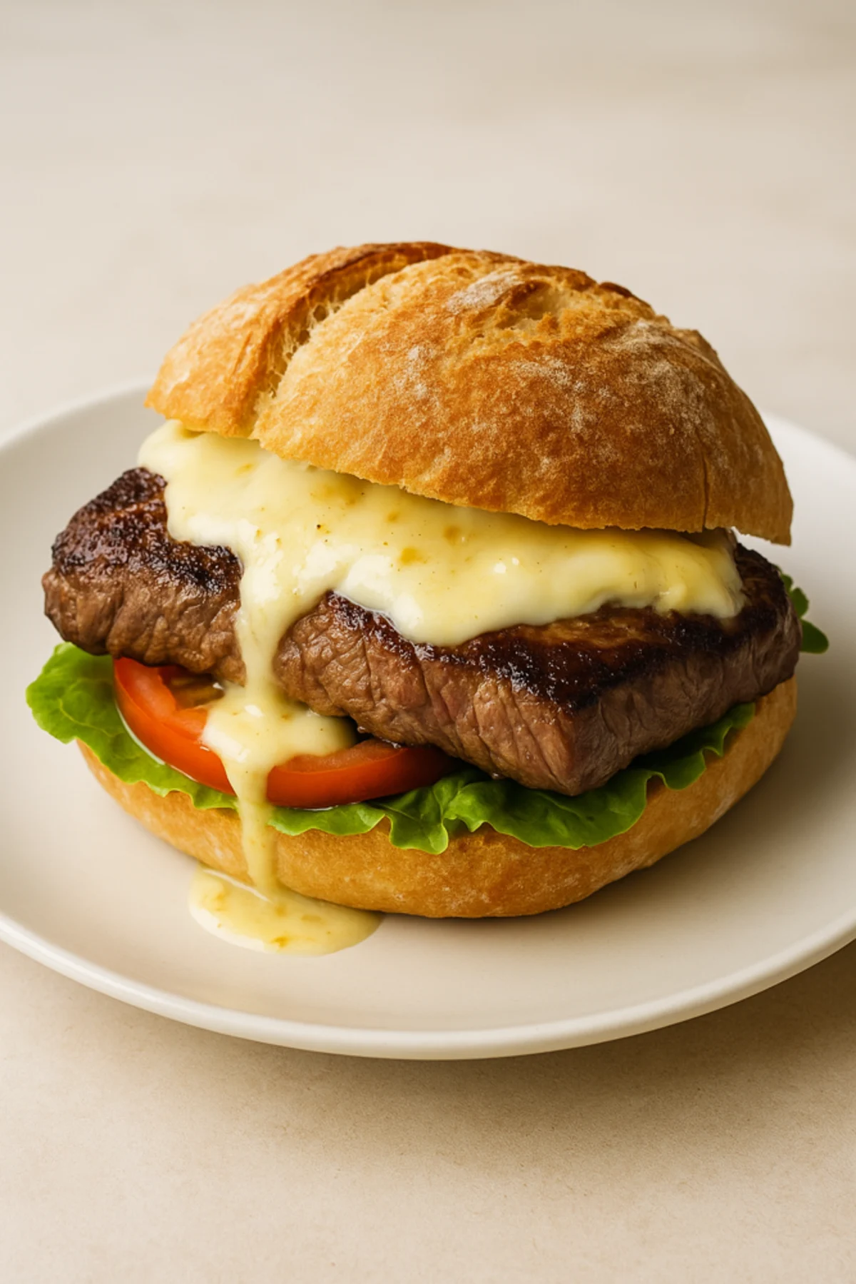 Prego in Bread with Garlic Sauce and Serra Cheese: Recipe & Wine Pairing Guide