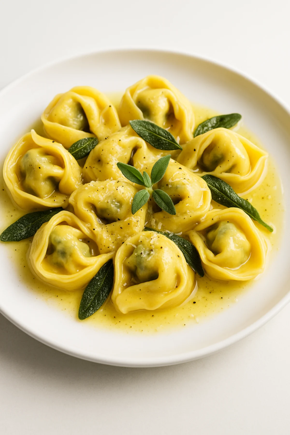 Recipes with Tortelloni: Butter and Sage Delight