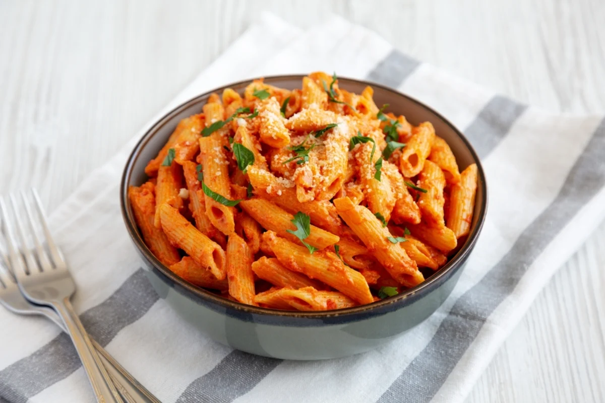Penne alla Vodka: Ricetta Originale e Consigli per l’Abbinamento Vino Perfetto
