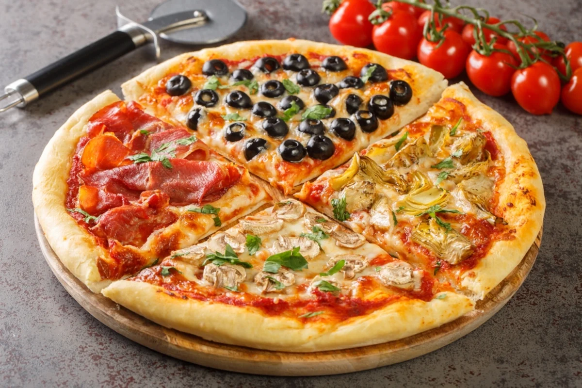 Pizza 4 Stagioni: la ricetta autentica italiana e i migliori abbinamenti vino