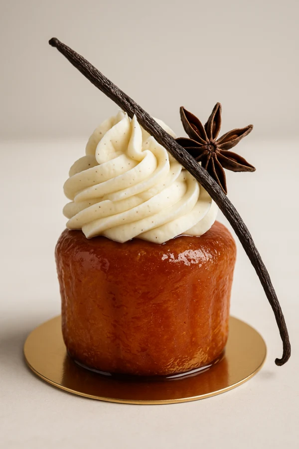 Baba au Rhum with Madagascar Vanilla: Recipe & Wine Pairing