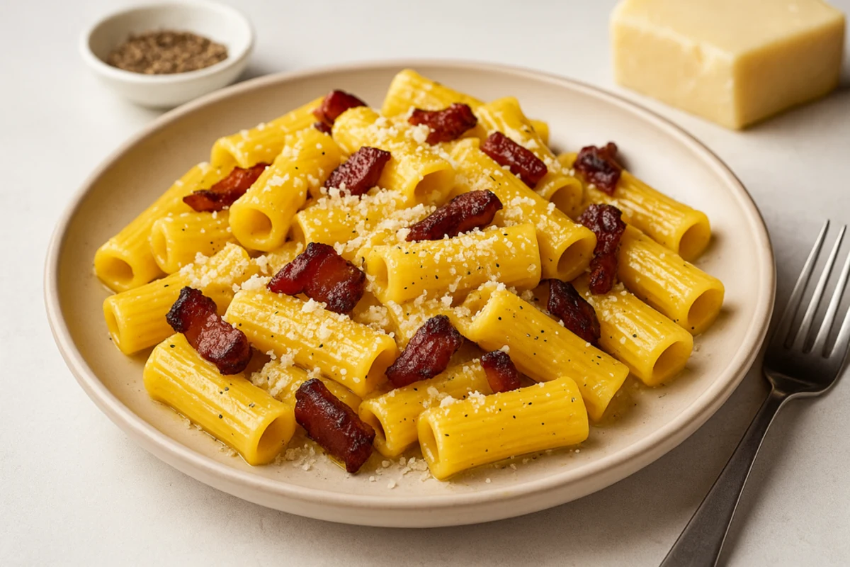 Wein zu Rigatoni alla Carbonara: Perfektes Rezept & Weinempfehlung