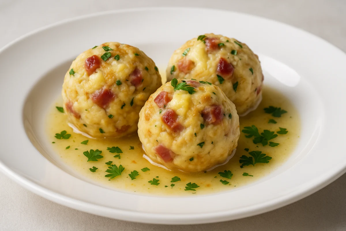 Speck and Cheese Canederli: Classic Alpine Comfort & the Perfect Wine Pairing