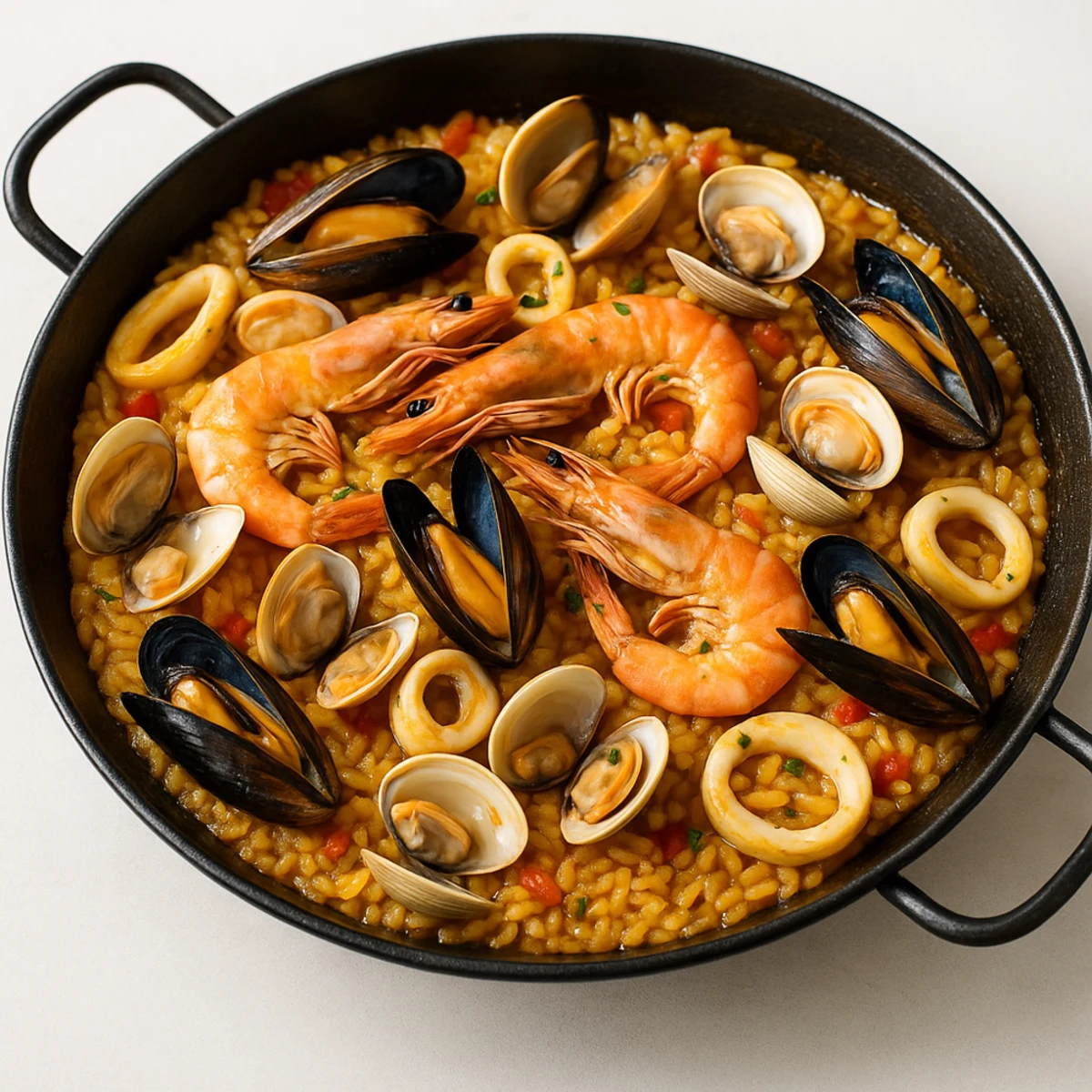 Paella de Marisco: Ricetta, Tradizione e Abbinamento Vino Perfetto
