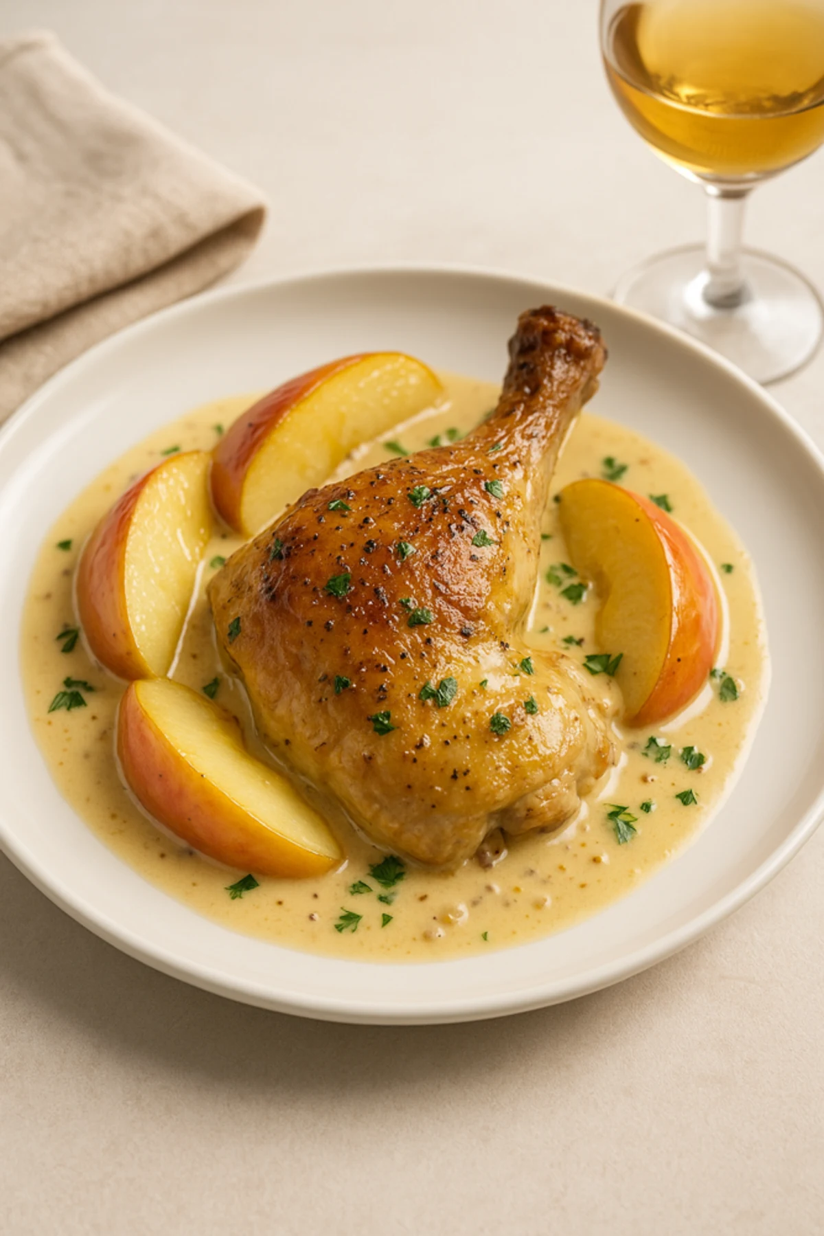 Poulet Vallée d'Auge : Recette Authentique & Accords Vins Parfaits