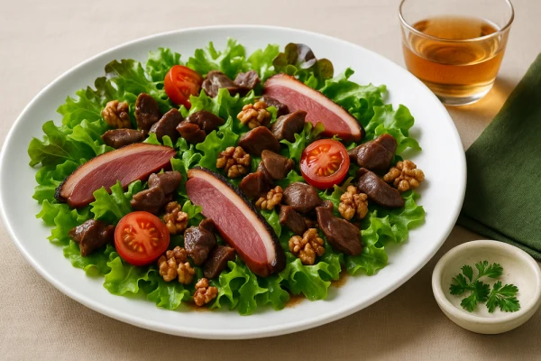 Salade Landaise Recipe: Perfect Wine Pairings for Smoky Duck Salad