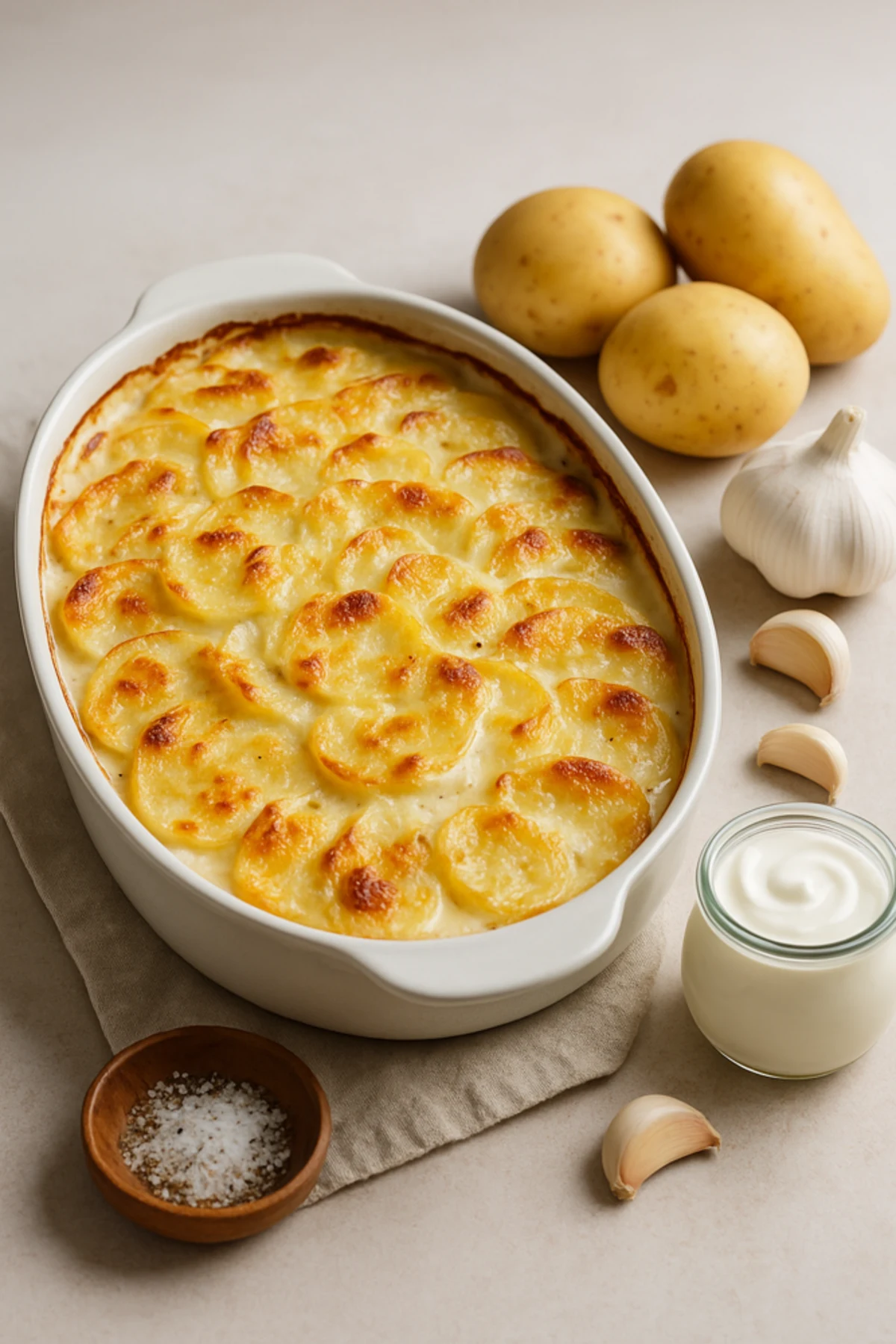 Wein zu Gratin Dauphinois à la Crème de Normandie: Perfektes Rezept