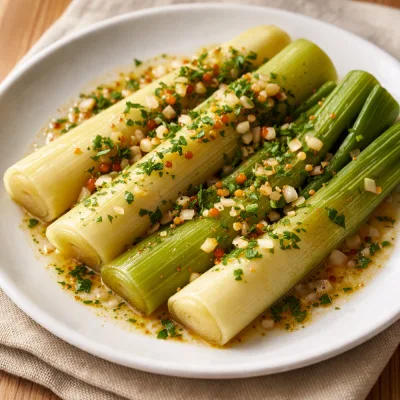 Poireaux vinaigrette: ricetta e abbinamento vino perfetto