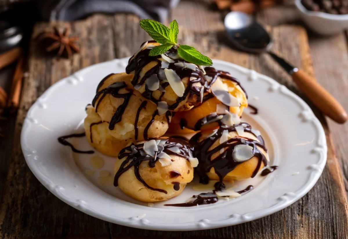 Profiteroles perfeitos e harmonização vinho com vinhos portugueses