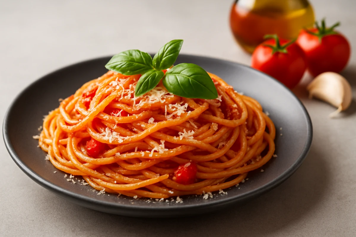 Pasta al Pomodoro : Recette française et accord vin et mets parfait