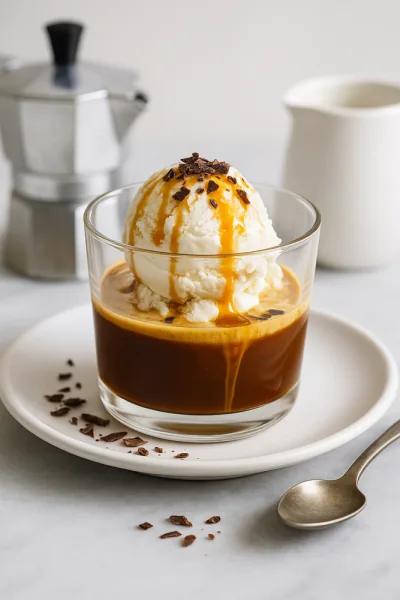 Affogato with Coconut Ice Cream & Wine Pairing Guide