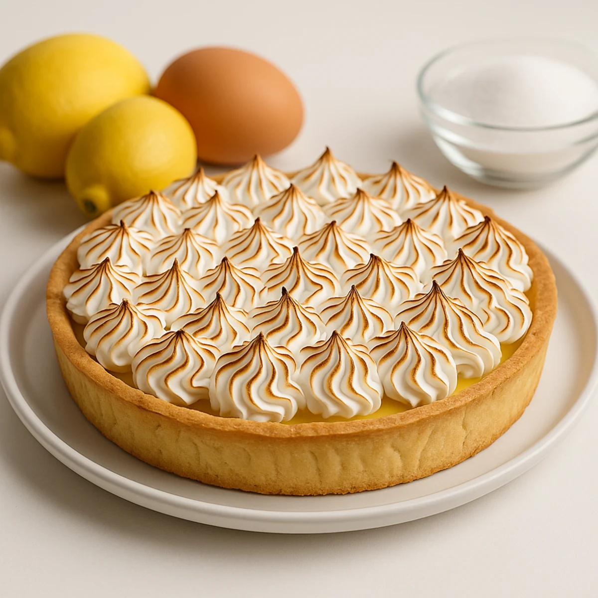 Lemon Meringue Tart Recipe with Perfect Wine Pairing