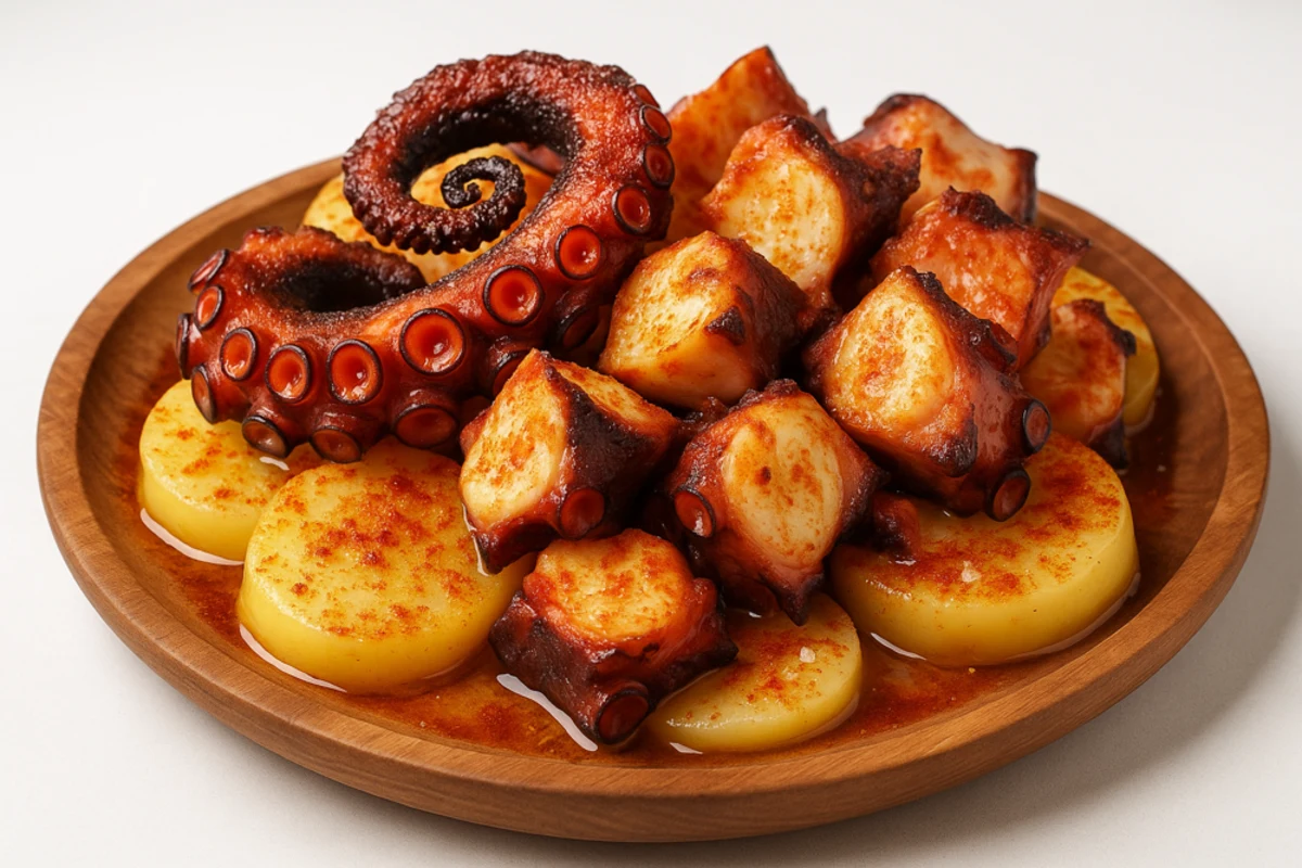 Pulpo a feira: Receita autêntica e harmonização vinho para encantar