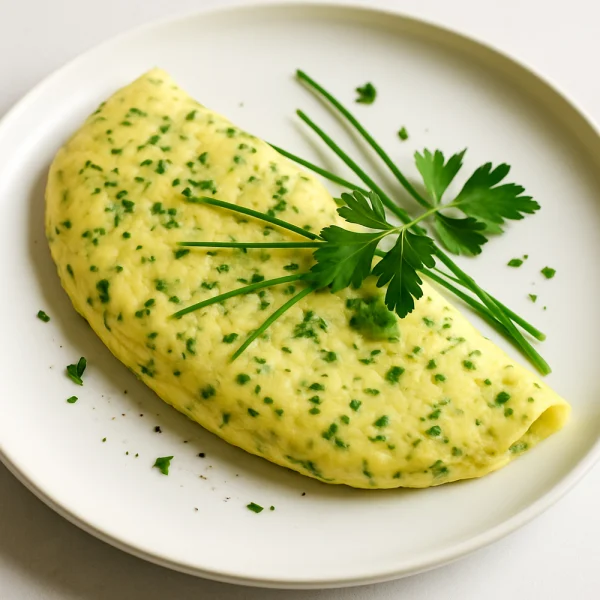 Omelette with Fine Herbs: Recipe & Perfect Wine Pairing