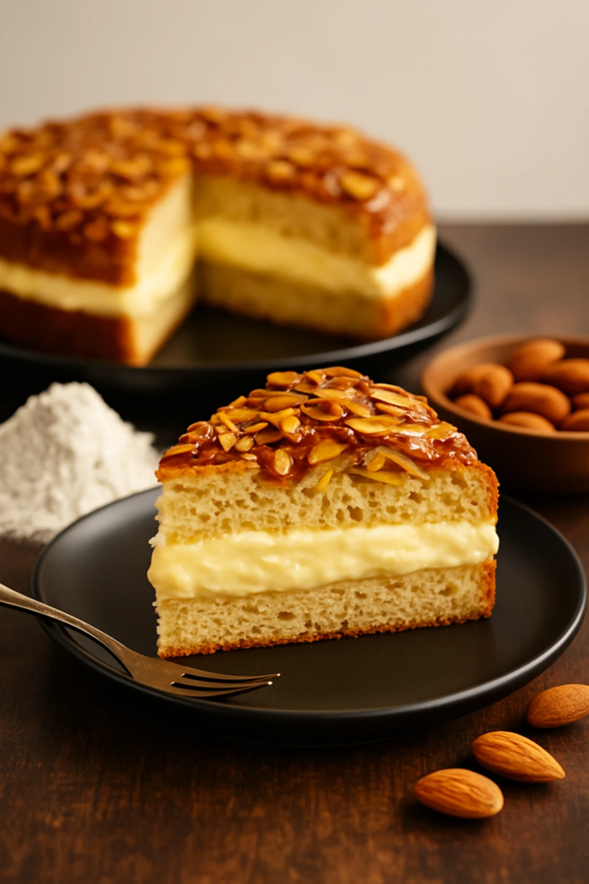 Bienenstich: receita alemã e harmonização vinho perfeita