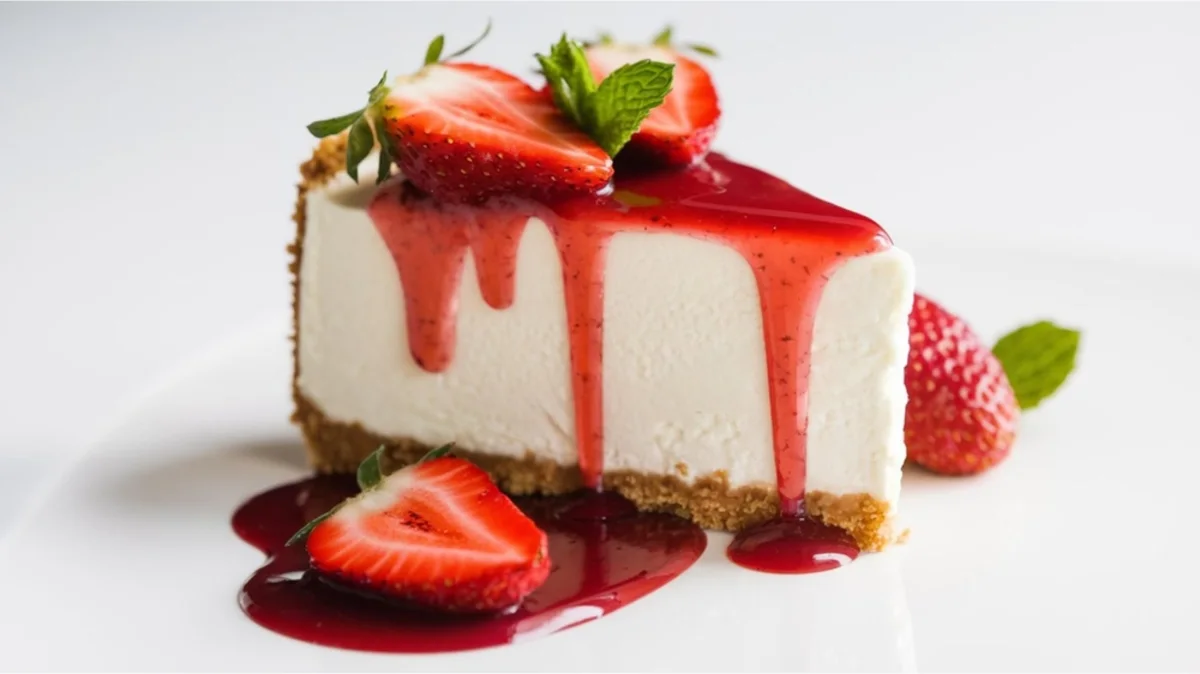 Jordgubbs-Cheesecake: Ricetta e Abbinamento Vino Perfetto
