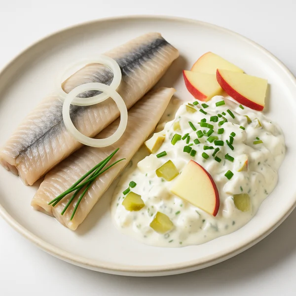 Matjes with Housewife Style Salad: Recipe & Perfect Wine Pairing
