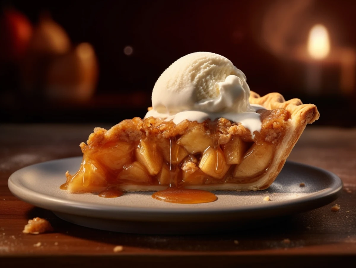 Äppelpaj med Vaniljglass: Rezept & perfekte Weinempfehlung