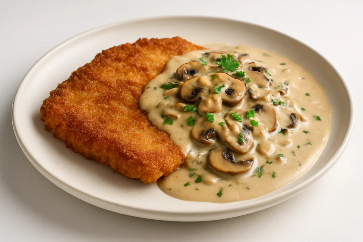 Wijn bij Jägerschnitzel mit Pilzrahmsauce: Recept & Perfecte Wijncombinatie