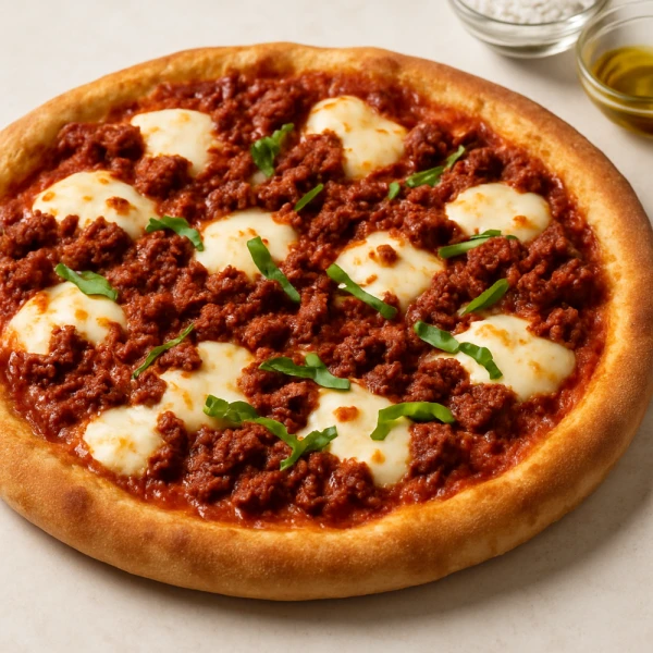 Pizza with Mozzarella and Chorizo: Best Wine Pairing Recipe