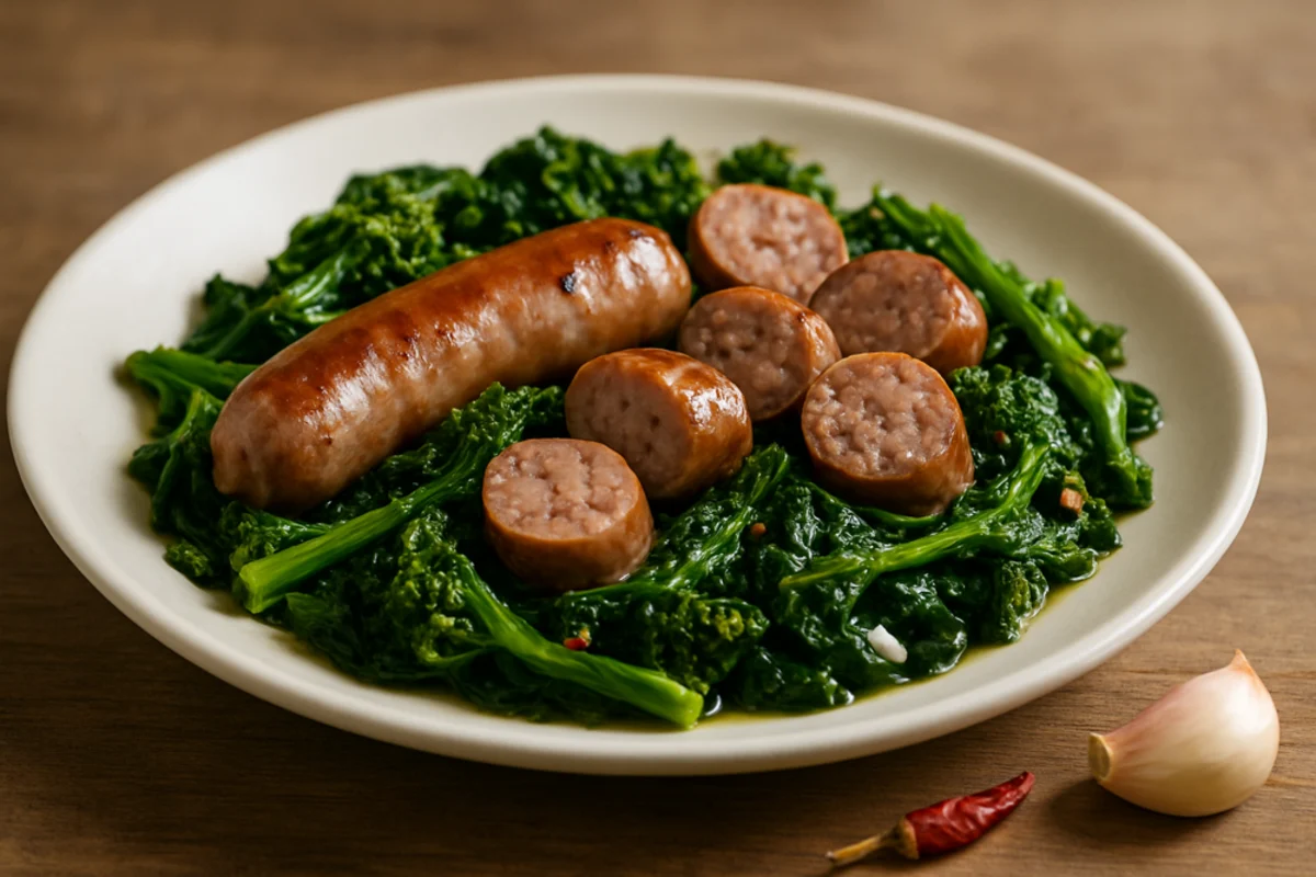 Salsiccia e Friarielli: Rezept & Weinempfehlung für die perfekte Kombination
