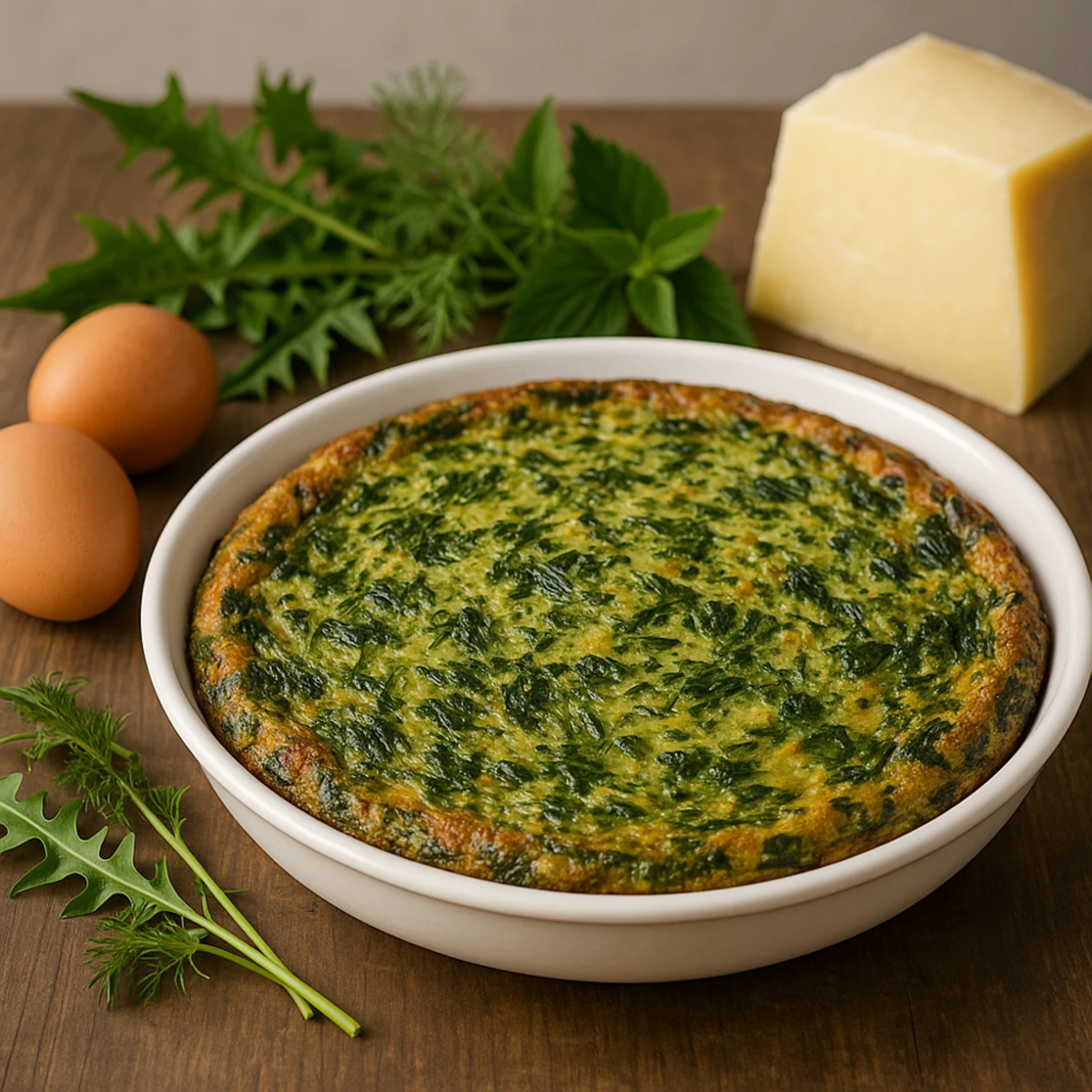 Wine Pairing for Frittata with Wild Herbs: Fresh, Easy, Elegant