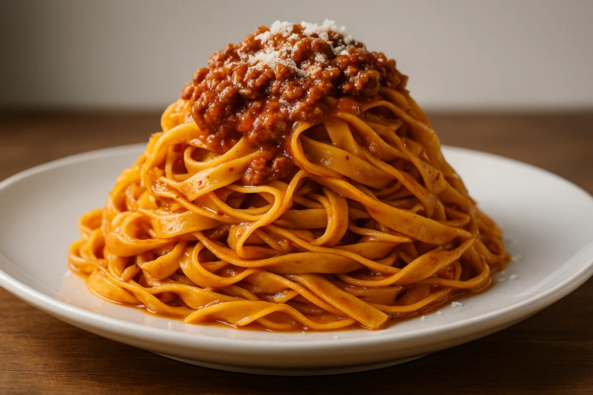 Ragù alla bolognese con tagliatelle & vinmatchning för hemmakocken