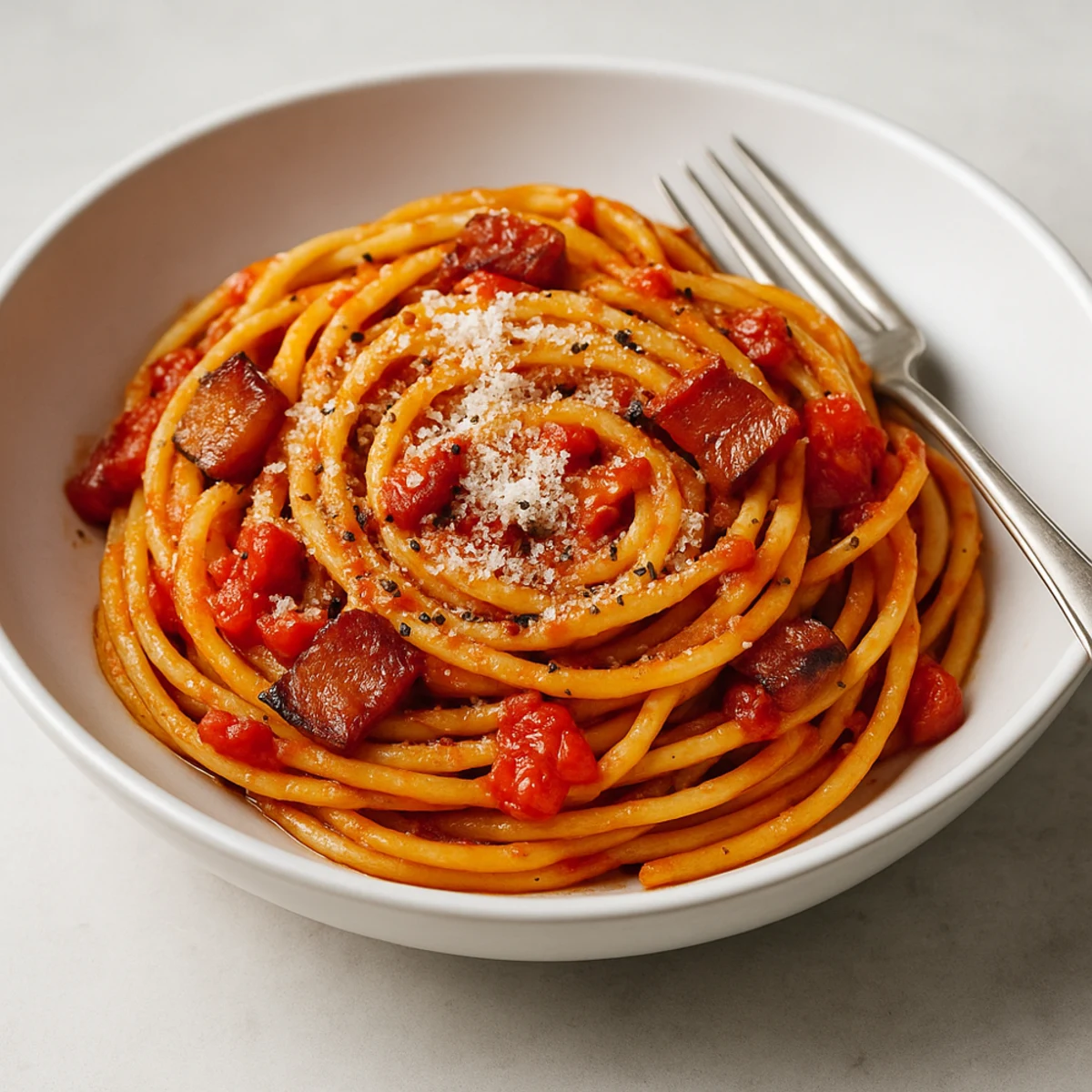 Ricetta Amatriciana Cannavacciuolo: Tradizione, Sapore e Abbinamento Vino